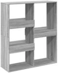 vidaXL Raumteiler Grau Sonoma 100x33x115 cm Holzwerkstoff 3309551