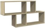 vidaXL Wandregal Sonoma-Eiche 100x20x53 cm Holzwerkstoff 848019