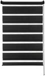 Gardinia Doppelrollo EasyFix 100 cm x 150 cm Schwarz
