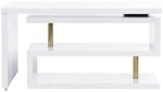 Vente-unique Schreibtisch Nicephore Wei&szlig; 200 cm 140 cm