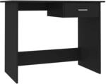 vidaXL Schreibtisch Schwarz 100&times;50&times;76 cm Holzwerkstoff 800550