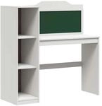 vidaXL Kreidetafel Schreibtisch Wei&szlig; 120 x 45 x 118,5 cm Holzwerkstoff 42003032