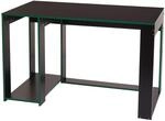 MCW Schreibtisch J26 Schwarz-Gr&uuml;n
