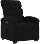 vidaXL Relaxsessel mit Aufstehhilfe Elektrisch Schwarz Stoff Modell 9