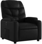 vidaXL Relaxsessel Elektrisch Schwarz Kunstleder Modell 26