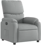 vidaXL Relaxsessel Hellgrau Stoff 3205680