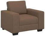vidaXL Sessel Braun 100x77x82 cm Stoff 4105150
