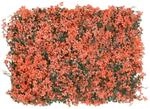 vidaXL Ahornblatt-Sichtschutz K&uuml;nstlich 24 Stk Hellrot 40x60 cm 366641