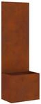 vidaXL Garten Sichtschutz-Leinwand Rostig 50 x 32 x 150 cm 876447