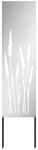 vidaXL Garten Sichtschutz-Leinwand Silber 32 x 140 cm Verzinkter Stahl 876243