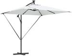 vidaXL Auskragender Bananenschirm Sand 249 x 249 x 250 cm 42003399