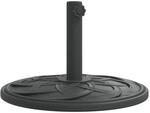 vidaXL Sonnenschirmst&auml;nder f&uuml;r &Oslash;38/48 mm Mast 12 kg Rund 4007977