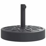 vidaXL Sonnenschirmst&auml;nder f&uuml;r &Oslash;38/48 mm Mast 25 kg Rund 4007975