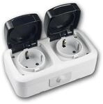 ChiliTec Feuchtraum Doppel Steckdose IP44 250V 16A