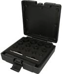 KS TOOLS 1 4 Zoll+1 2 Zoll Spiral Profil Kraft Stecknuss Satz 15Tlg 913 1460