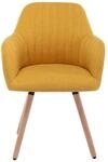 Vente-unique Stuhl Eleana Senffarben 56 cm
