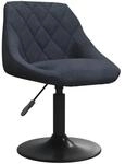 vidaXL Esszimmerstuhl Dunkelgrau Samt 3088814