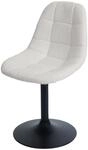 MCW Esszimmerstuhl A60 Stoff/Textil Boucle 450g/m&sup2; Creme
