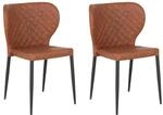 ebuy24 Pisa Esszimmerstuhl Braun Schwarz