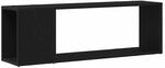 vidaXL TV-Schrank-Set Schwarz 100 x 24 x 63 cm Holzwerkstoff 863155