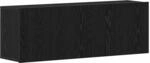 vidaXL TV-Schr&auml;nke 2 Stk Schwarze Eiche 120 x 30 x 41 cm Holzwerkstoff 862195