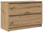 vidaXL TV-Schrank Artisan-Eiche 80x35x54 cm Holzwerkstoff 861795