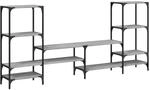 vidaXL TV-Schrank Grau Sonoma 206,5x28,5x95 cm Holzwerkstoff 842484