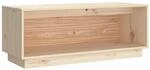 vidaXL TV-Schrank 90x35x35 cm Massivholz Kief&uuml;r