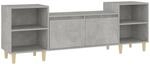 vidaXL TV-Schrank Betongrau 160x35x55 cm Holzwerkstoff Modell 2
