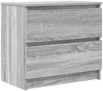 vidaXL TV-Schrank Grau Sonoma 60x35x54 cm Holzwerkstoff 861783