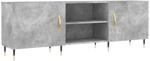 vidaXL TV-Schrank Betongrau 150x30x50 cm Holzwerkstoff 829080
