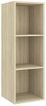 vidaXL 3-tlg. TV-Schrank-Set Sonoma-Eiche Holzwerkstoff 7