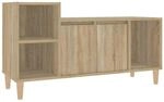 vidaXL TV-Schrank Sonoma-Eiche 100x35x55 cm Holzwerkstoff Modell 1