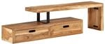 vidaXL TV-Schrank 118-200 x 30 x 40 cm Massivholz Akazie 351780