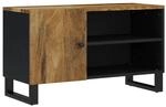 vidaXL TV-Schrank 80x33x46 cm Massivholz Mango & Holzwerkstoff 351965