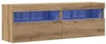 vidaXL Wand-TV-Schrank Artisan-Eiche 60 x 30 x 40 cm Holzwerkstoff 862209
