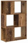 vidaXL TV-Schrank-Set Braun 60 x 24 x 94,5 cm Holzwerkstoff 875191