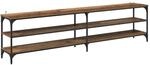 vidaXL TV-Schrank Altholz 200 x 30 x 50 cm Verbundholz und Eisen 881291