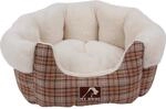Heim Hunde-und Katzenbett Classic mit herausnehmbarem Kissen 45 x 46 cm x 20 cm