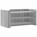 vidaXL Couchtisch Grau Sonoma 100x50x50 cm Holzwerkstoff 848351
