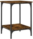 vidaXL Couchtisch R&auml;uchereiche 40x40x55 cm Holzwerkstoff 832825