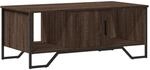 vidaXL Couchtisch Braun Eichen-Optik 100x51x40 cm Holzwerkstoff 848493