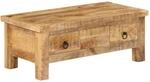 vidaXL Couchtisch 90x45x35 cm Massivholz Mango 247326
