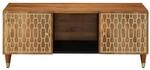 vidaXL Couchtisch 100x54x40 cm Massivholz Mango Modell 3