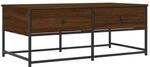 vidaXL Couchtisch Braun Eichen-Optik 100x51x40 cm Holzwerkstoff Modell 1