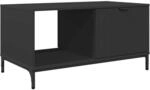 vidaXL Couchtisch Schwarz 90 x 49 x 46 cm Holzwerkstoff 883445