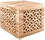 Homestyle4u Hocker Holzhocker Beistelltisch Holz 1773
