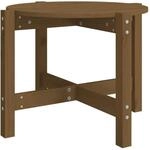 vidaXL Couchtisch Honigbraun &Oslash; 62,5x45 cm Massivholz Kiefer 822305