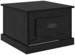vidaXL Couchtisch Schwarz Eichen-Optik 50 x 50 x 35 cm Holzwerkstoff 881372
