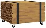 vidaXL Couchtisch Braun 60 x 60 x 38 cm Massivholz Teak 4009310